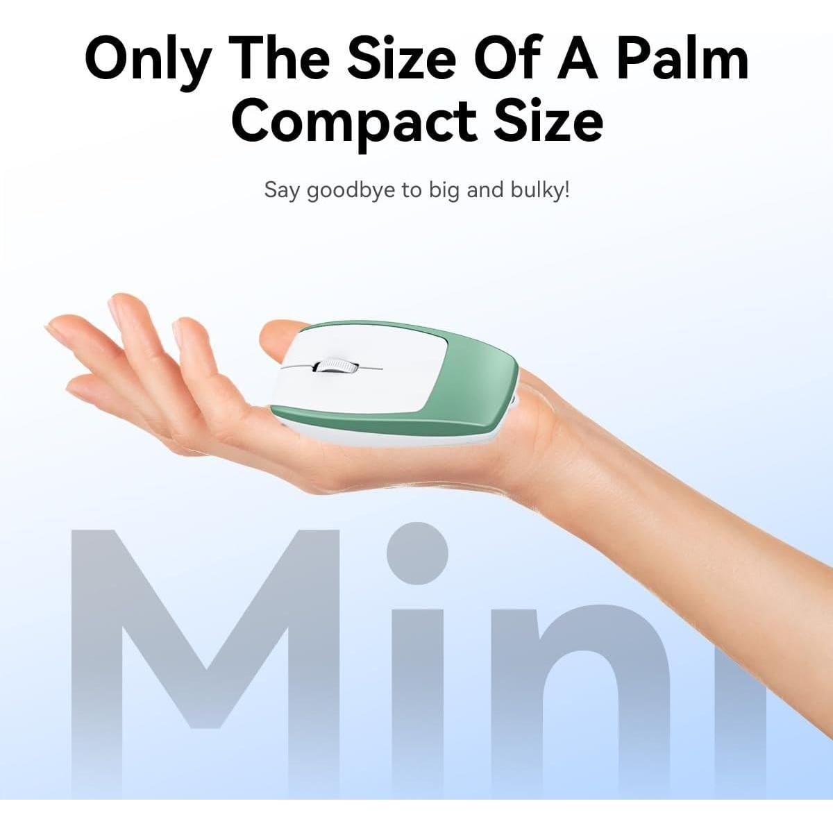 Ratón Inalámbrico Mini SHARE SUNSHINE Verde con Lector TF