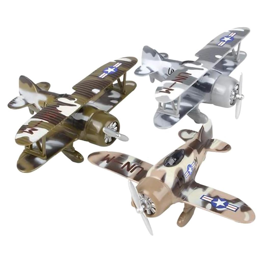 Set de 2 Aviones de Metal Camo ArtCreativity 15,88 cm