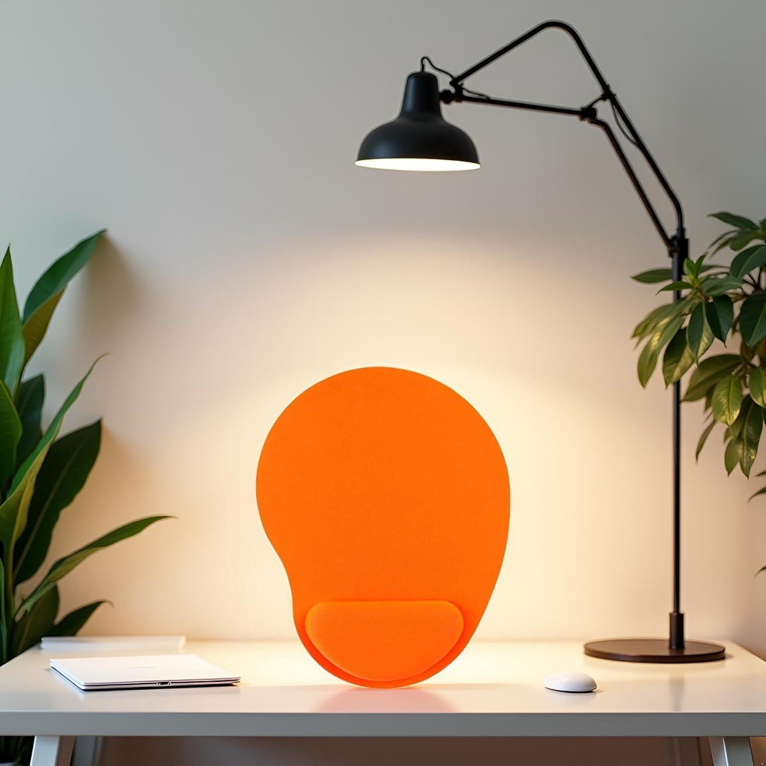 Almohadilla para Muñeca ZhangyiHot Naranja Espuma Memoria