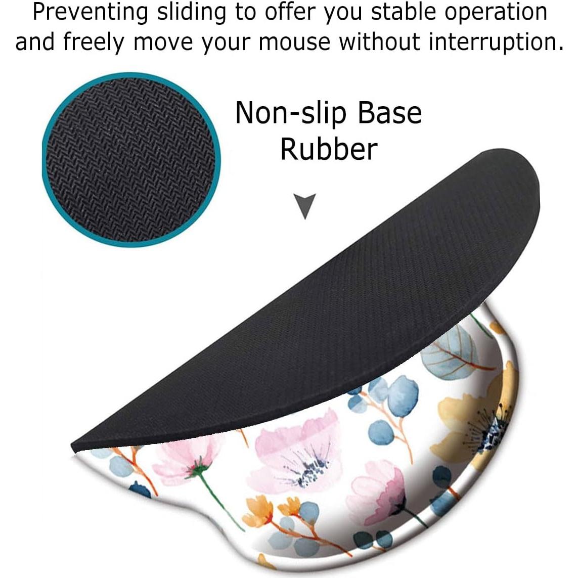 Alfombrilla de Ratón Ergonómica Kewao con Reposamuñecas