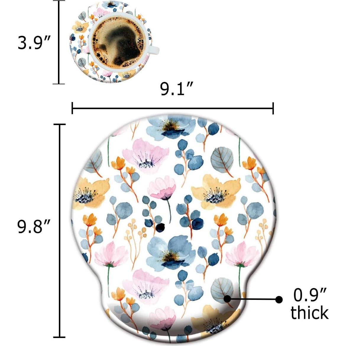 Alfombrilla de Ratón Ergonómica Kewao con Reposamuñecas