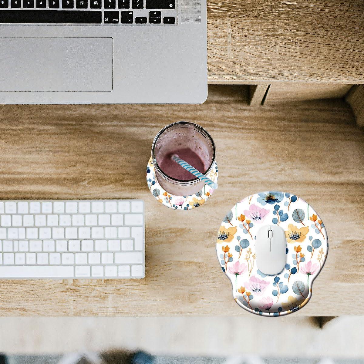 Alfombrilla de Ratón Ergonómica Kewao con Reposamuñecas