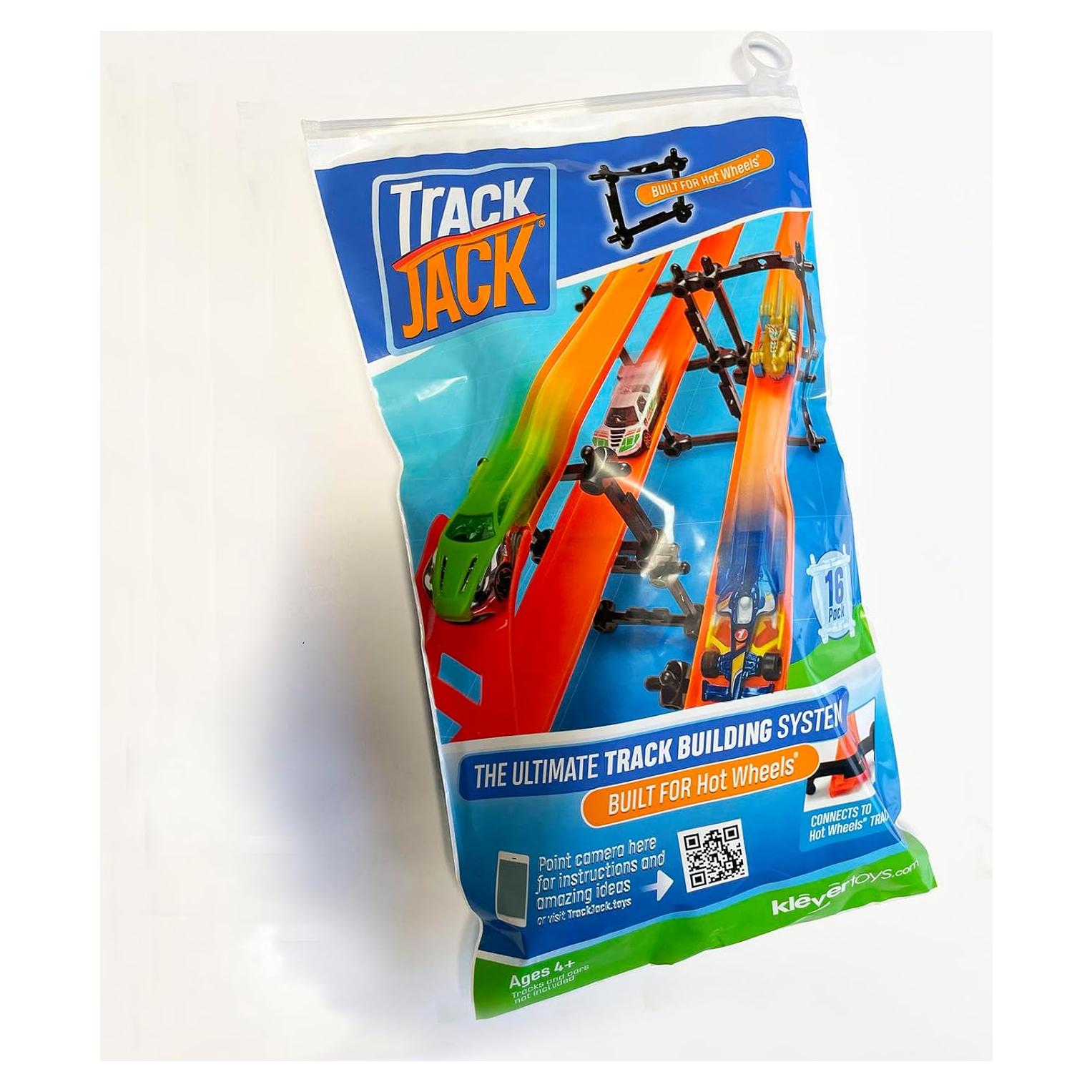 TrackJack Sistema de Construcción de Pistas Hot Wheels 17.78x7.62cm
