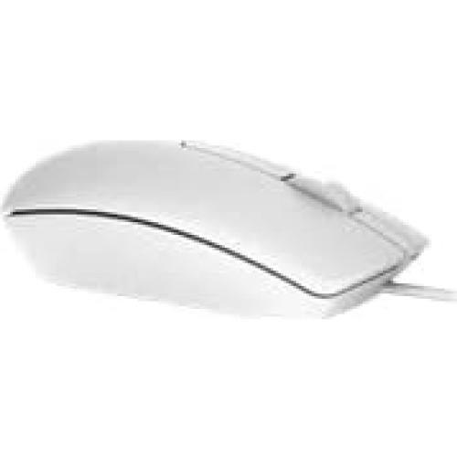 Ratón Óptico Dell MS116 Blanco USB con Seguimiento LED