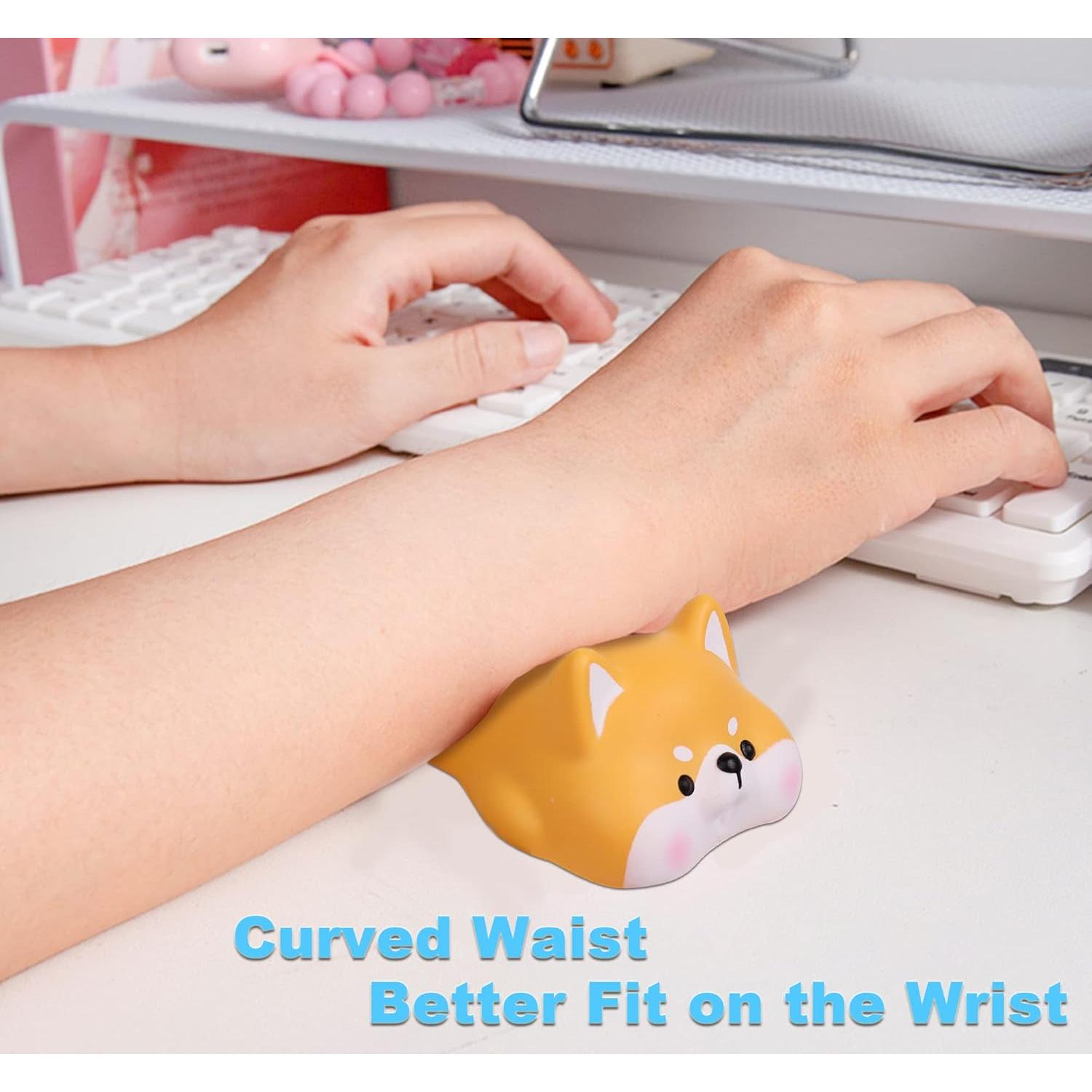 Almohadilla de reposo para muñeca GUGUELEC Kawaii 12.78x6.58cm