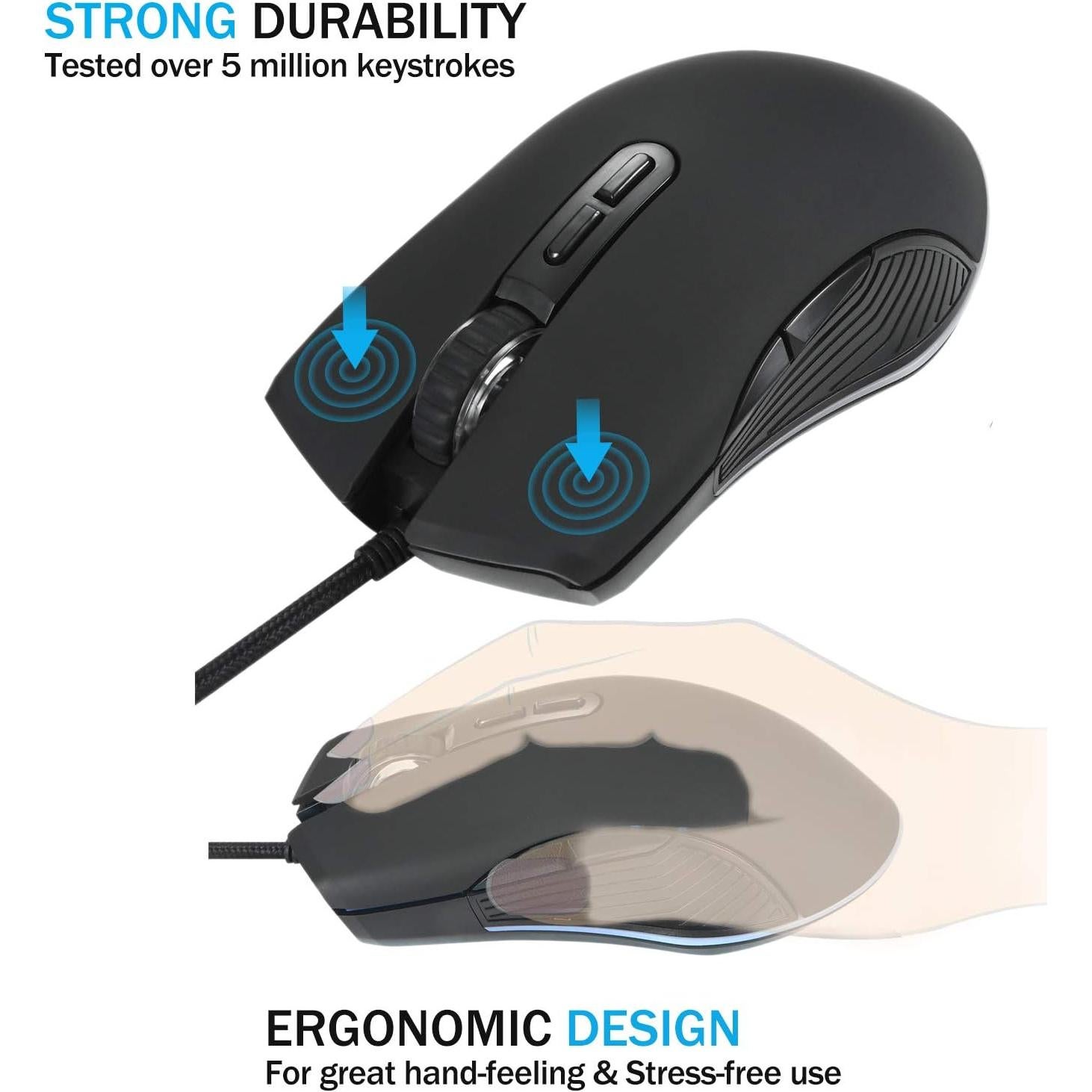 Ratón Térmico USB C Pro ValueRays, Calentador de Mano Ergonómico