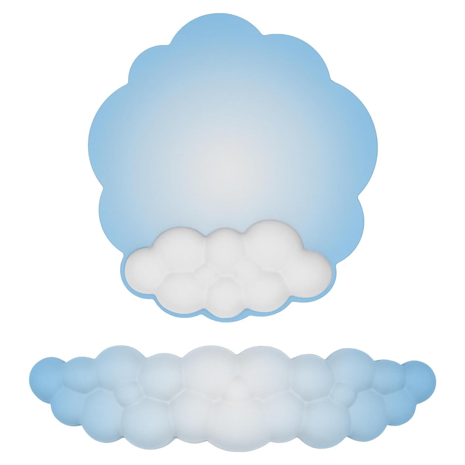 Almohadilla de Ratón Ergonómica HOTTYAO con Reposamuñecas Nube