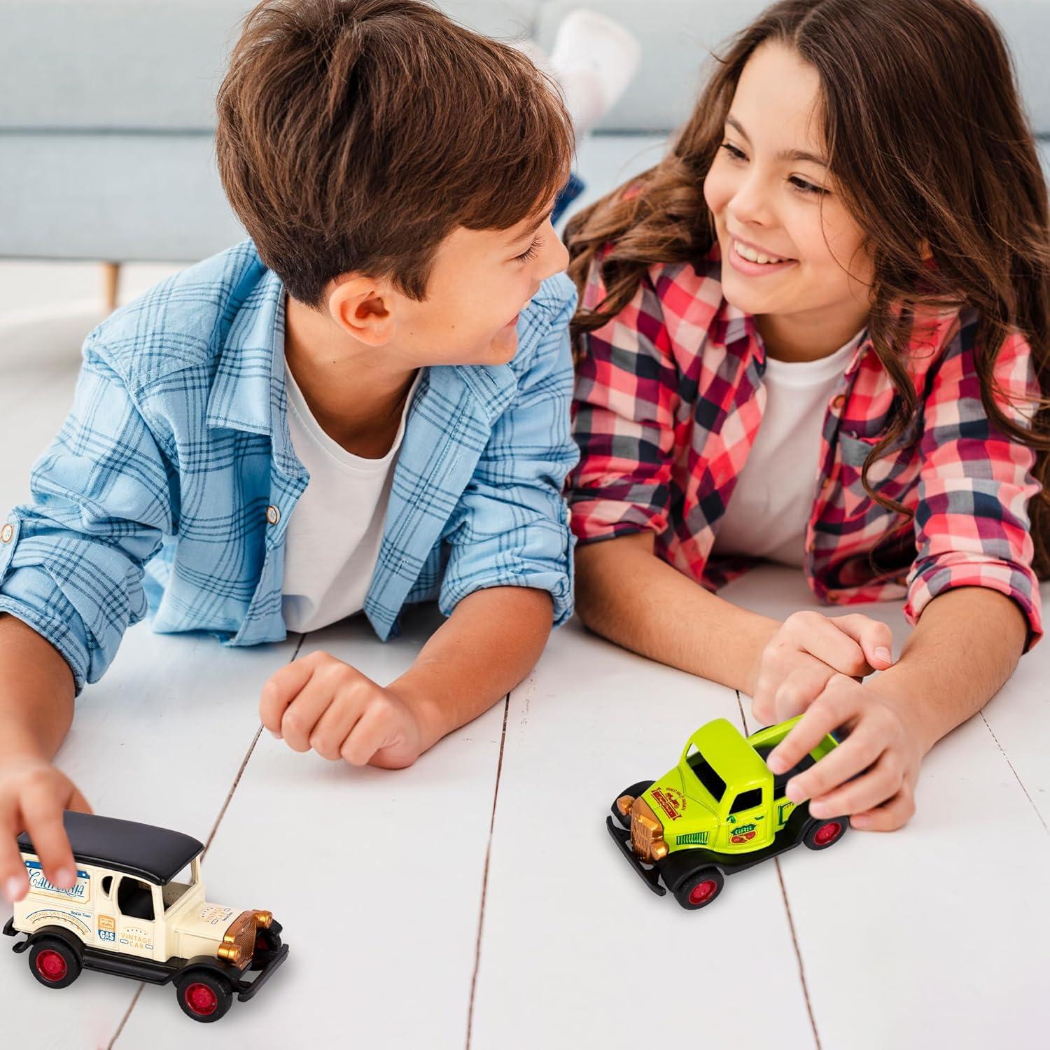 Set de 4 Coches de Metal a Control de Retroceso ArtCreativity