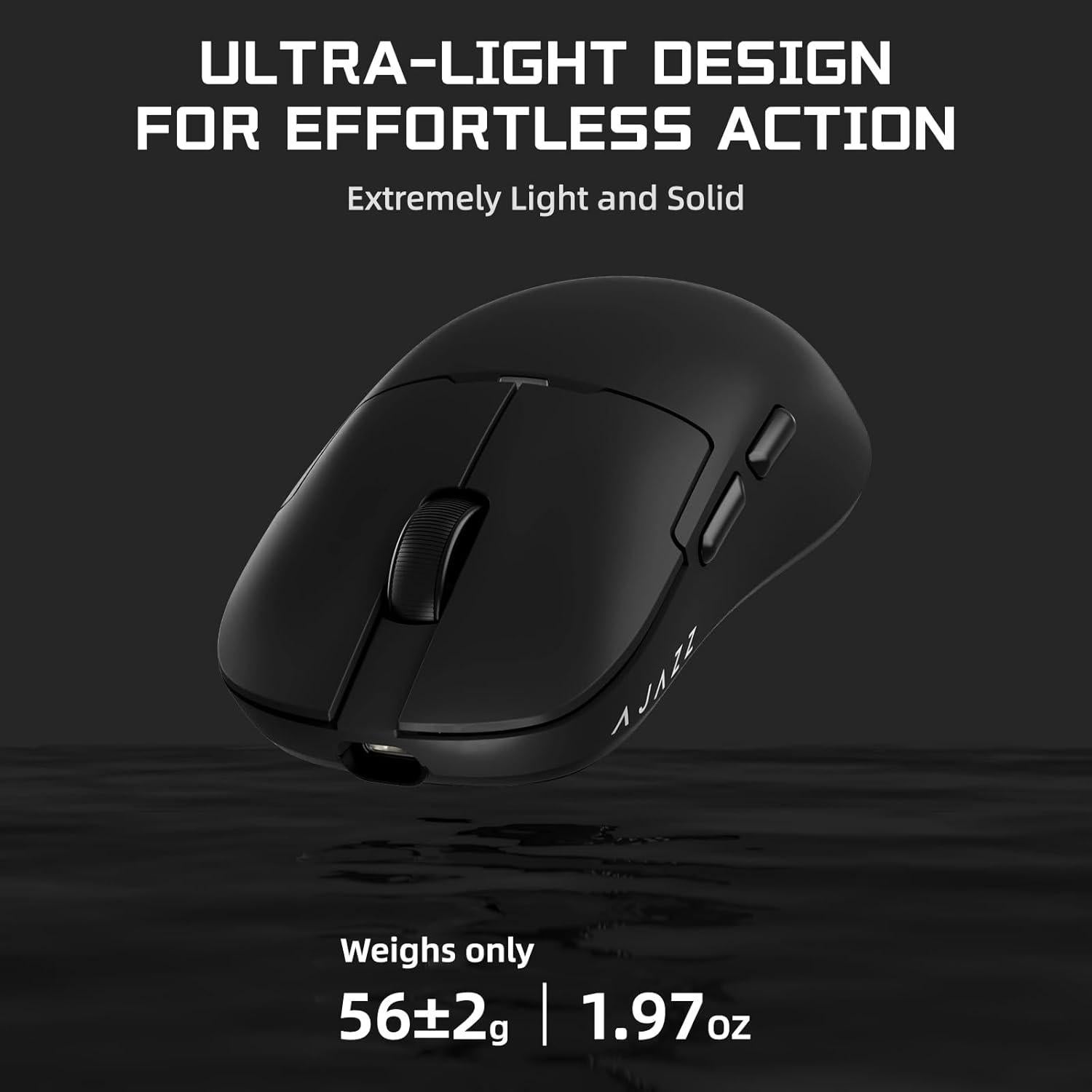 Ratón Inalámbrico AJAZZ AJ159 APEX 56g BT/USB-C 42K DPI