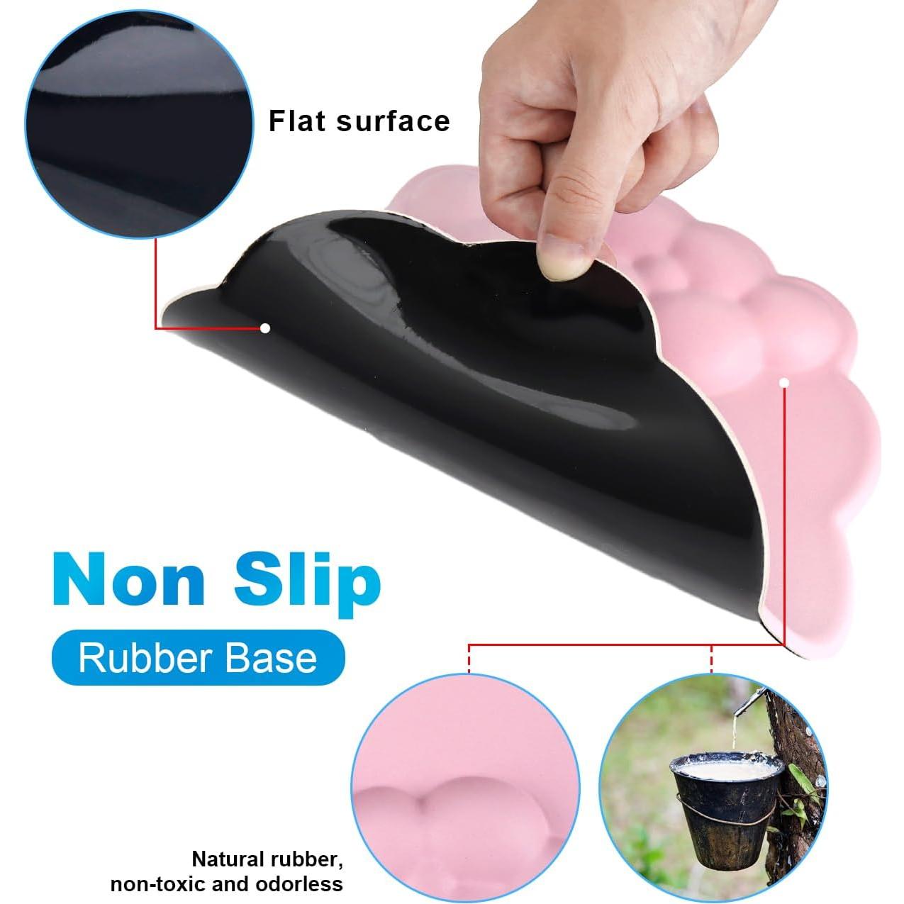 Soporte para Muñeca de Alfombrilla de Ratón WYGCH Rosa Nube