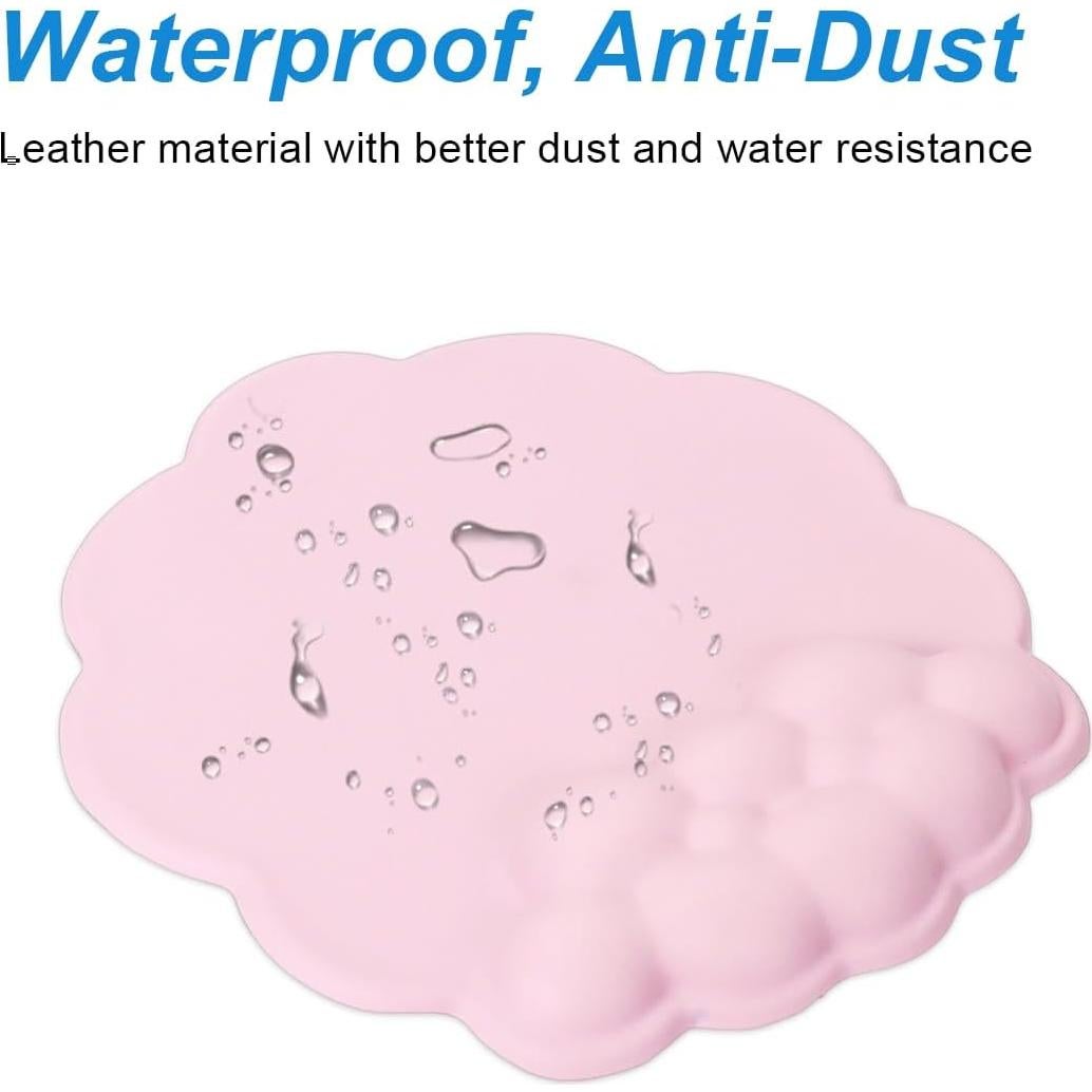 Soporte para Muñeca de Alfombrilla de Ratón WYGCH Rosa Nube