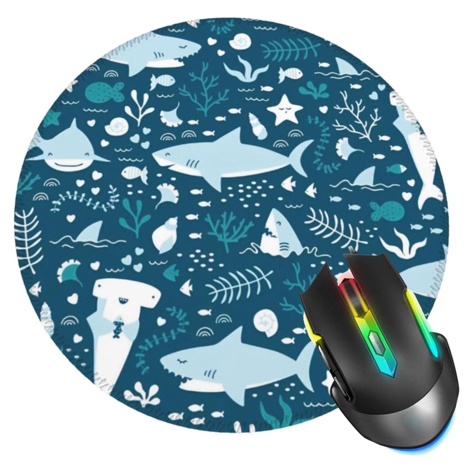 Alfombrilla de Ratón ZUIDSYI Redonda 20.3 cm Antideslizante