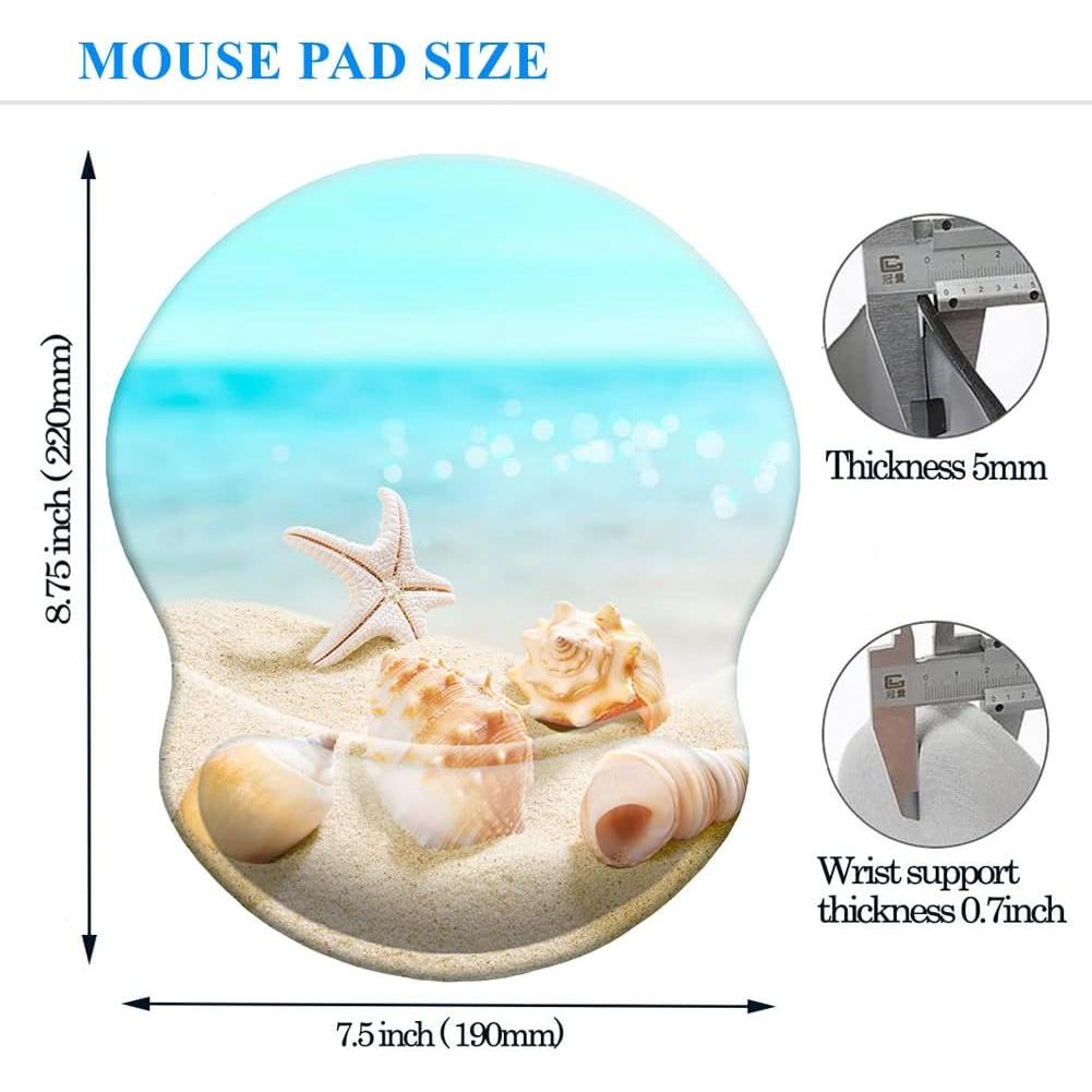 Alfombrilla de Ratón Ergonómica BOTRINUO con Reposamuñecas