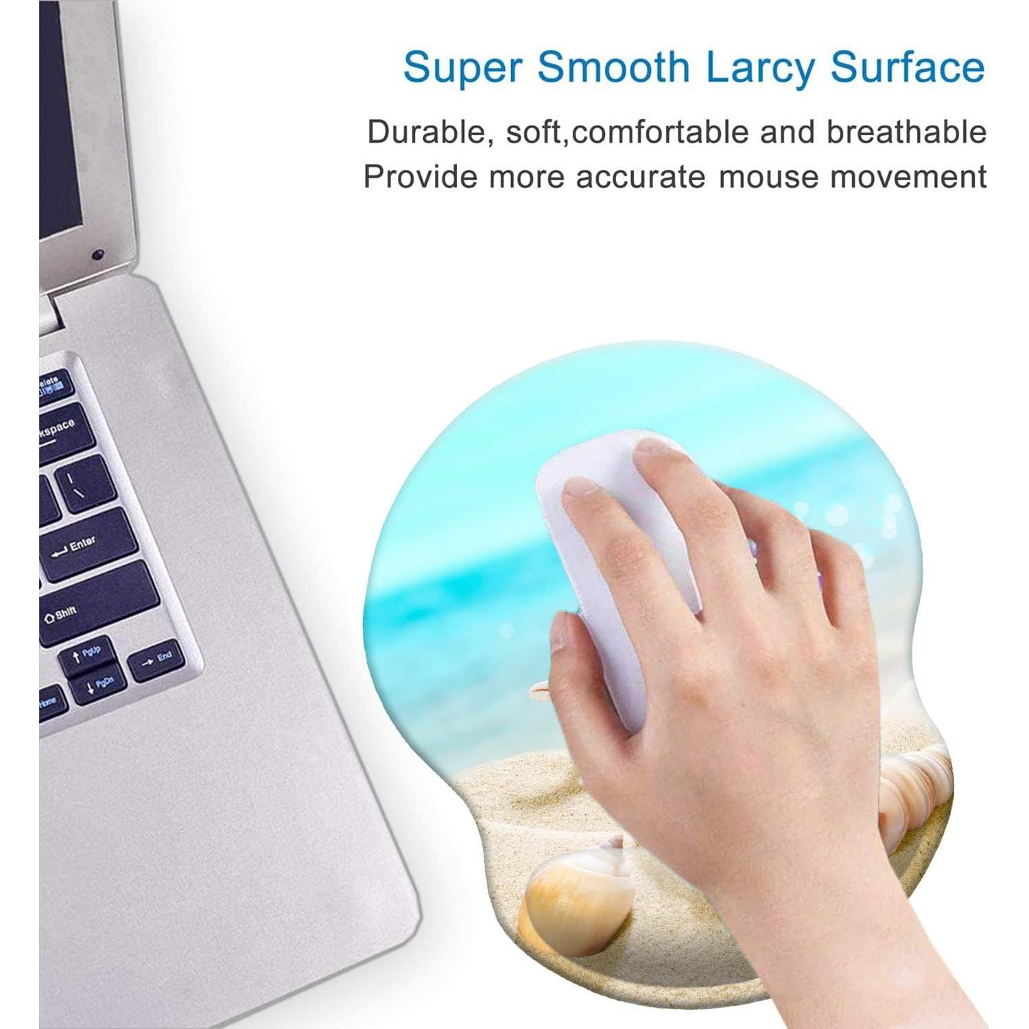 Alfombrilla de Ratón Ergonómica BOTRINUO con Reposamuñecas