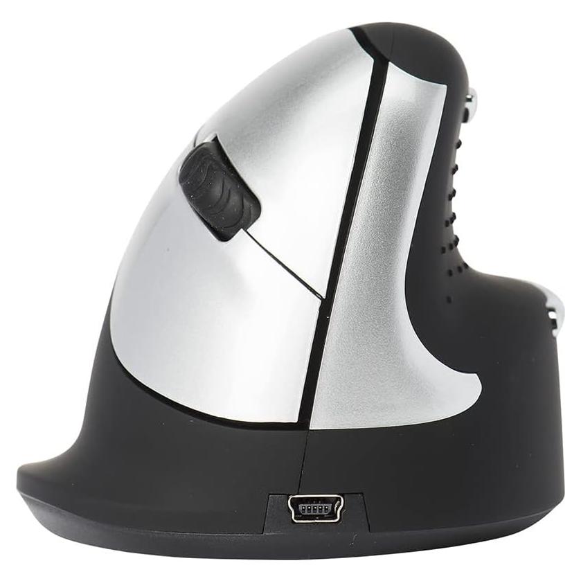 Ratón Ergonómico Vertical Inalámbrico R-Go Tools Negro