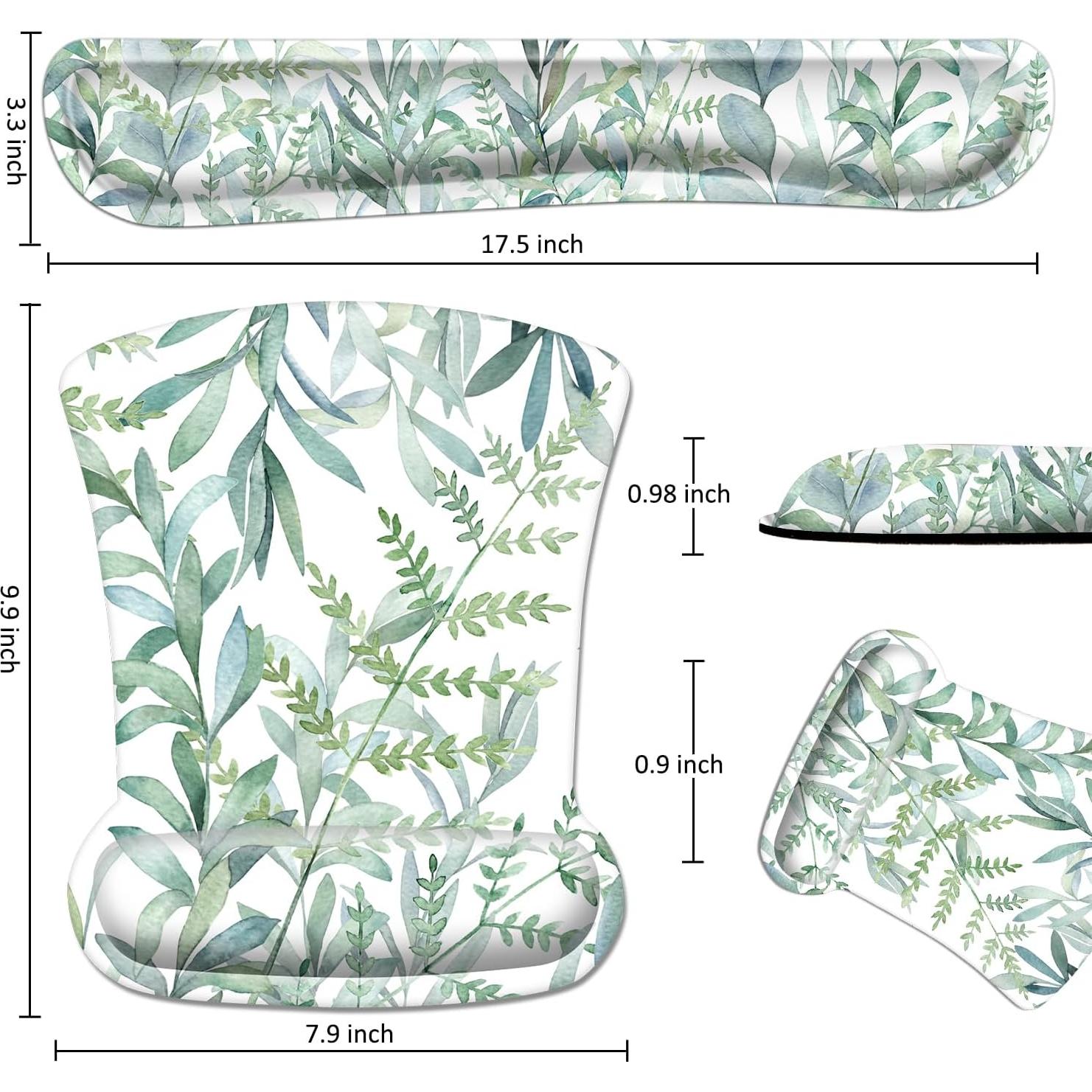 Alfombrilla Ergonómica iDonzon con Soporte para Muñeca y Teclado