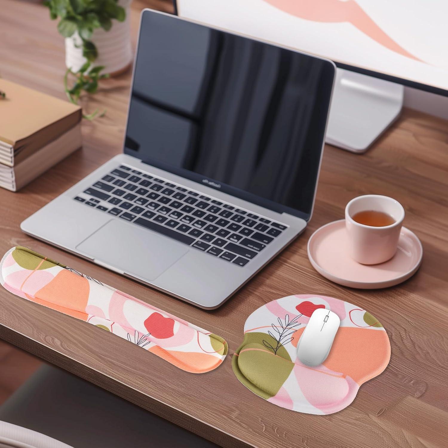 Alfombrilla de Ratón Ergonómica Tongyanat con Soporte para Muñeca