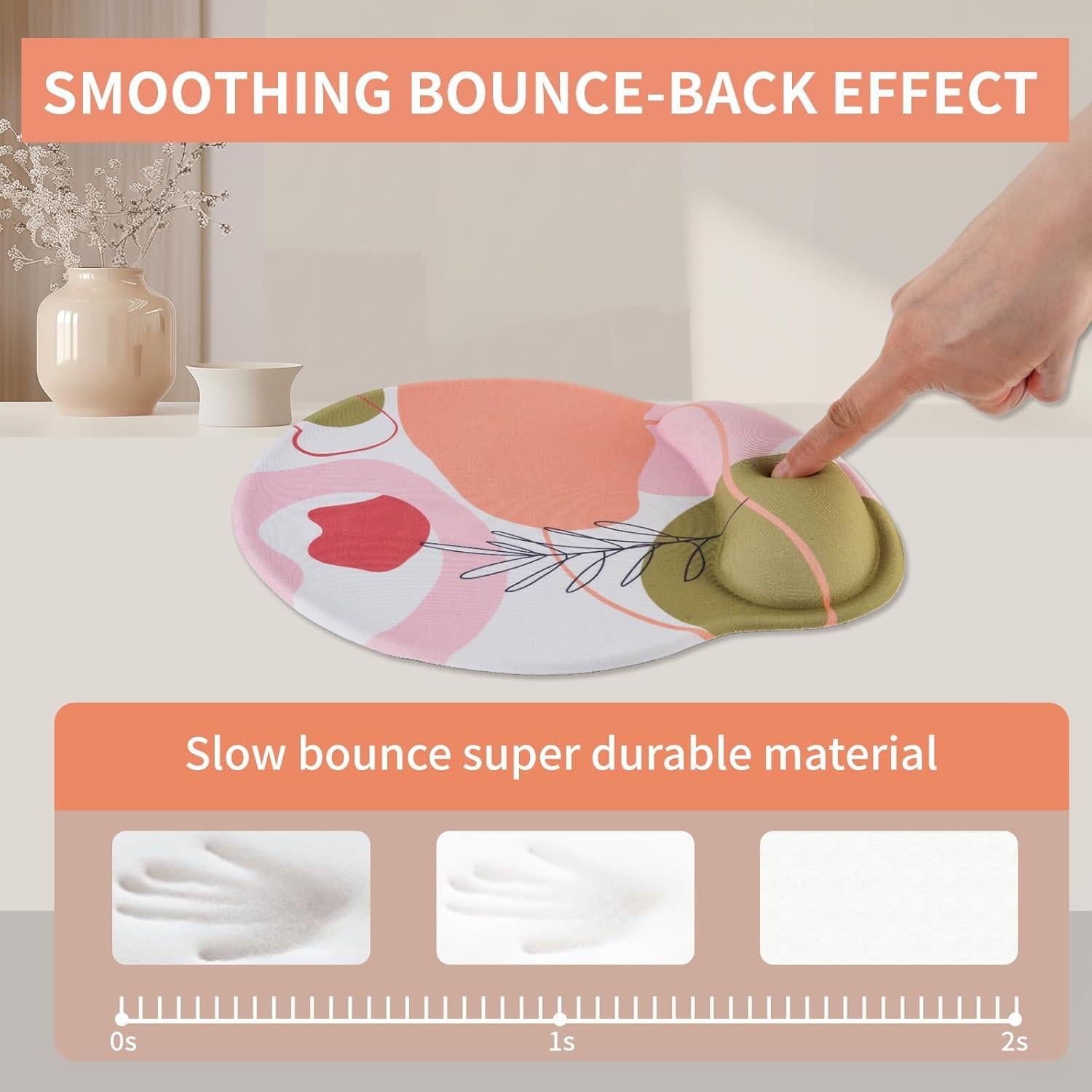 Alfombrilla de Ratón Ergonómica Tongyanat con Soporte para Muñeca