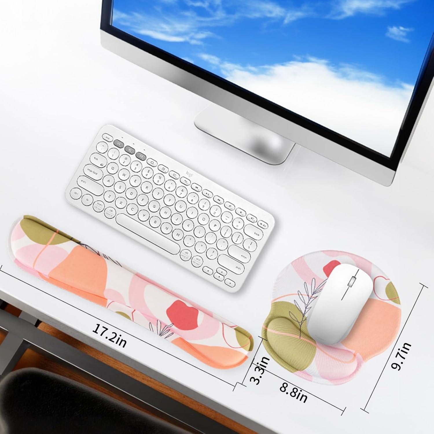 Alfombrilla de Ratón Ergonómica Tongyanat con Soporte para Muñeca