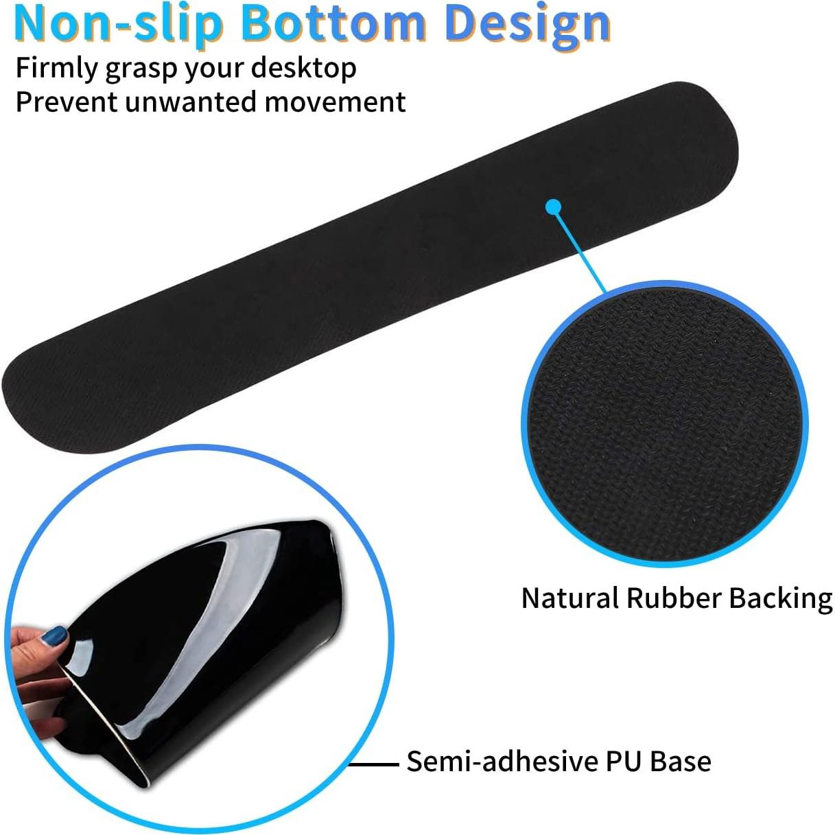 Alfombrilla de Ratón Ergonómica Dikoer con Soporte para Muñeca