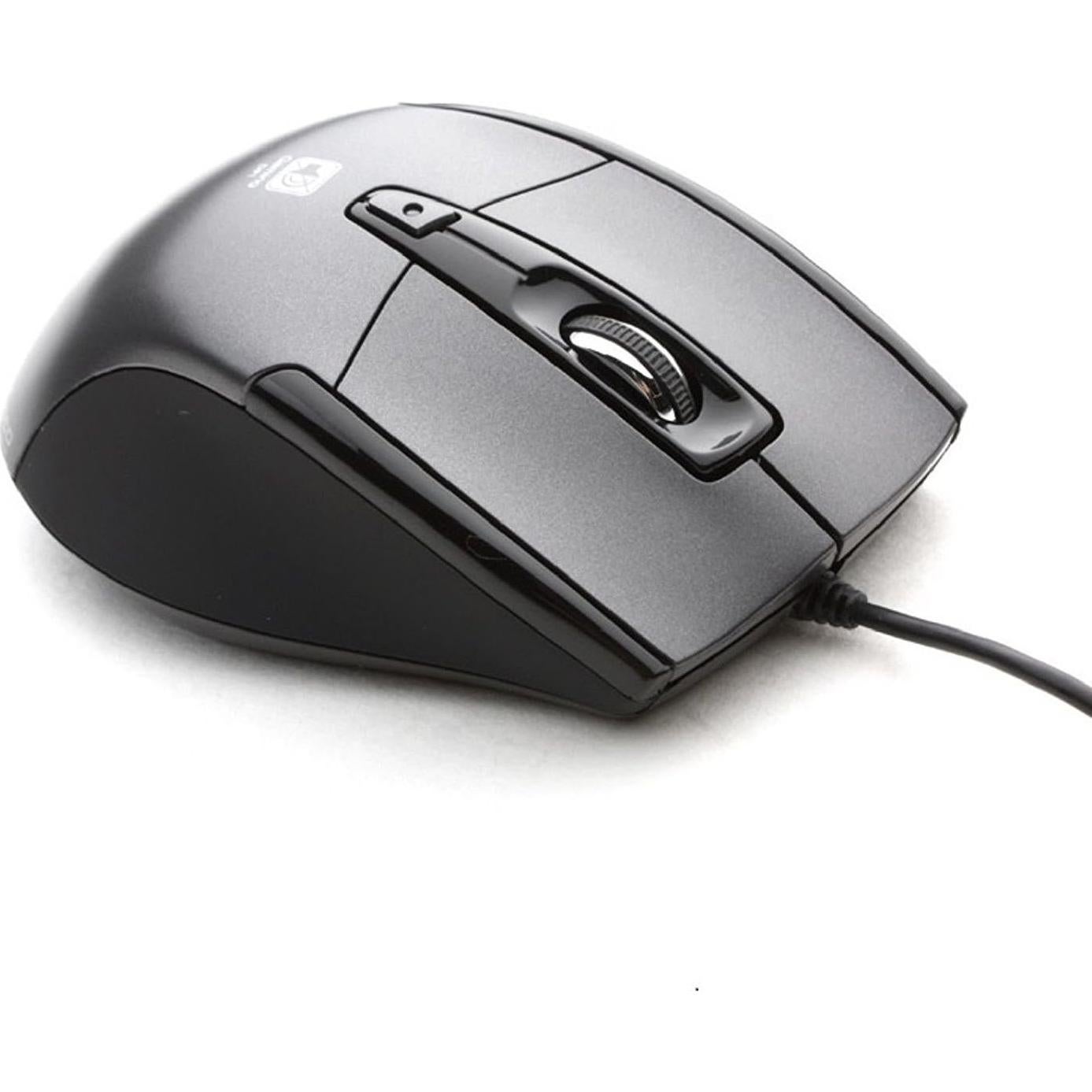 Ratón Óptico Gaming USB Silencioso JSCO JNL-101K 1600 DPI