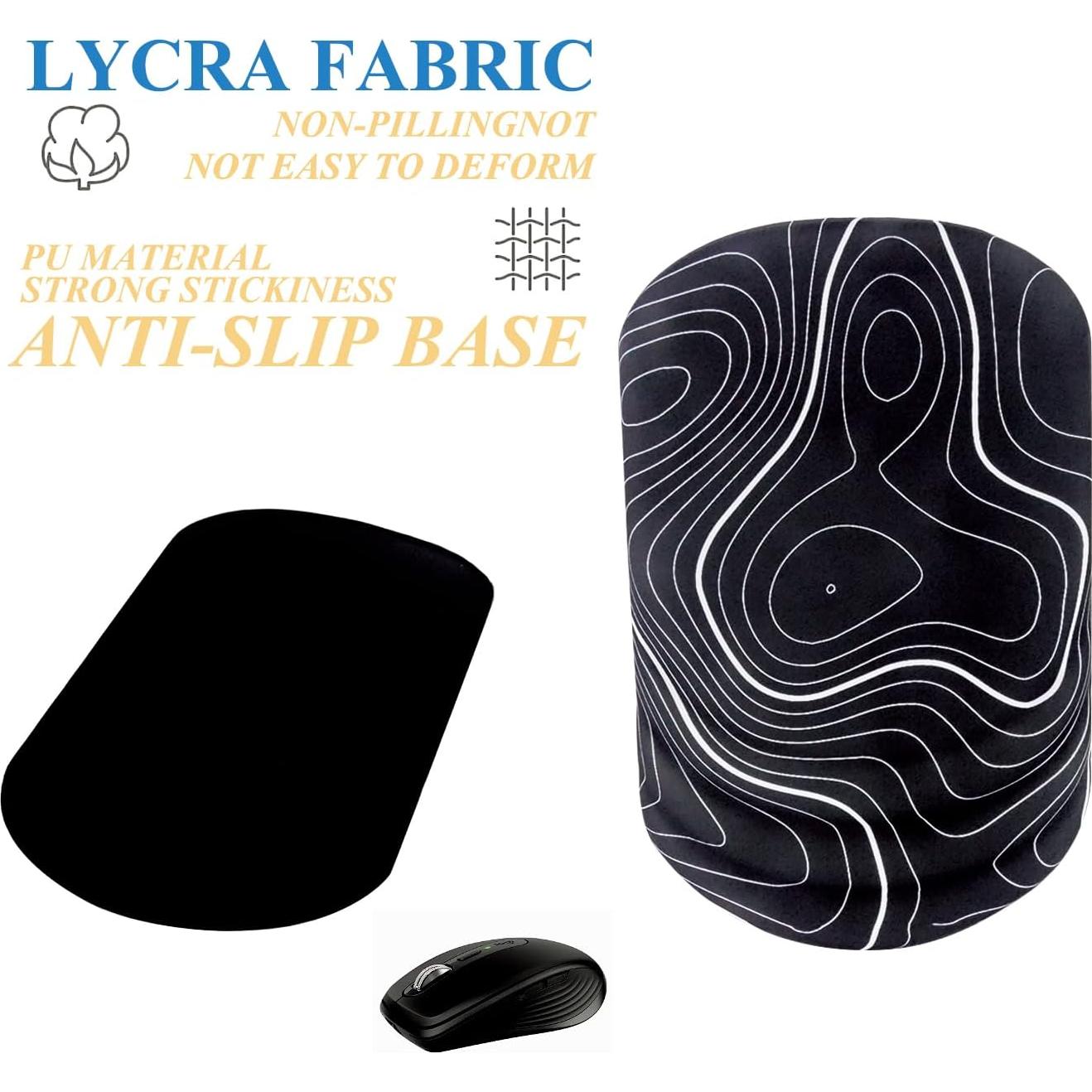 Alfombrilla de Ratón Ergonómica Viorichve con Soporte Negro