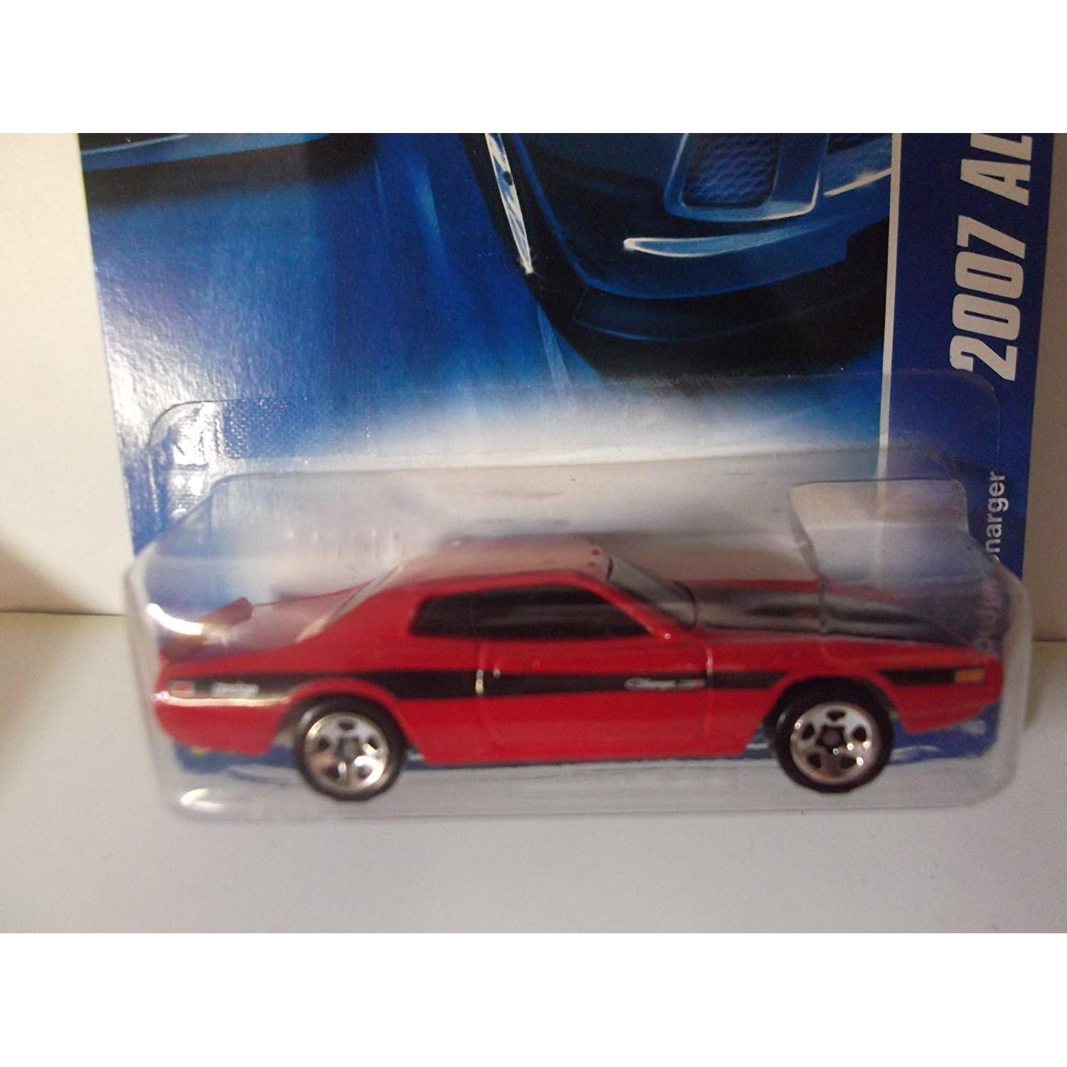 Dodge Charger Rojo Hot Wheels 2007 All Stars 22.86cm