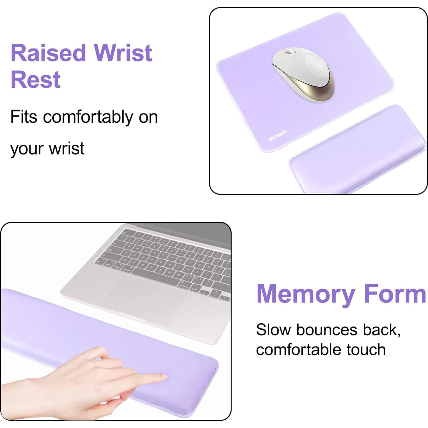 Soporte Ergonómico para Teclado y Reposamuñecas Mosiso