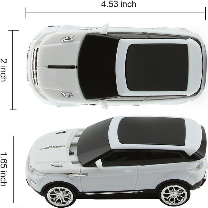 Ratón Inalámbrico Sunffice SUV 1600 DPI USB Blanco