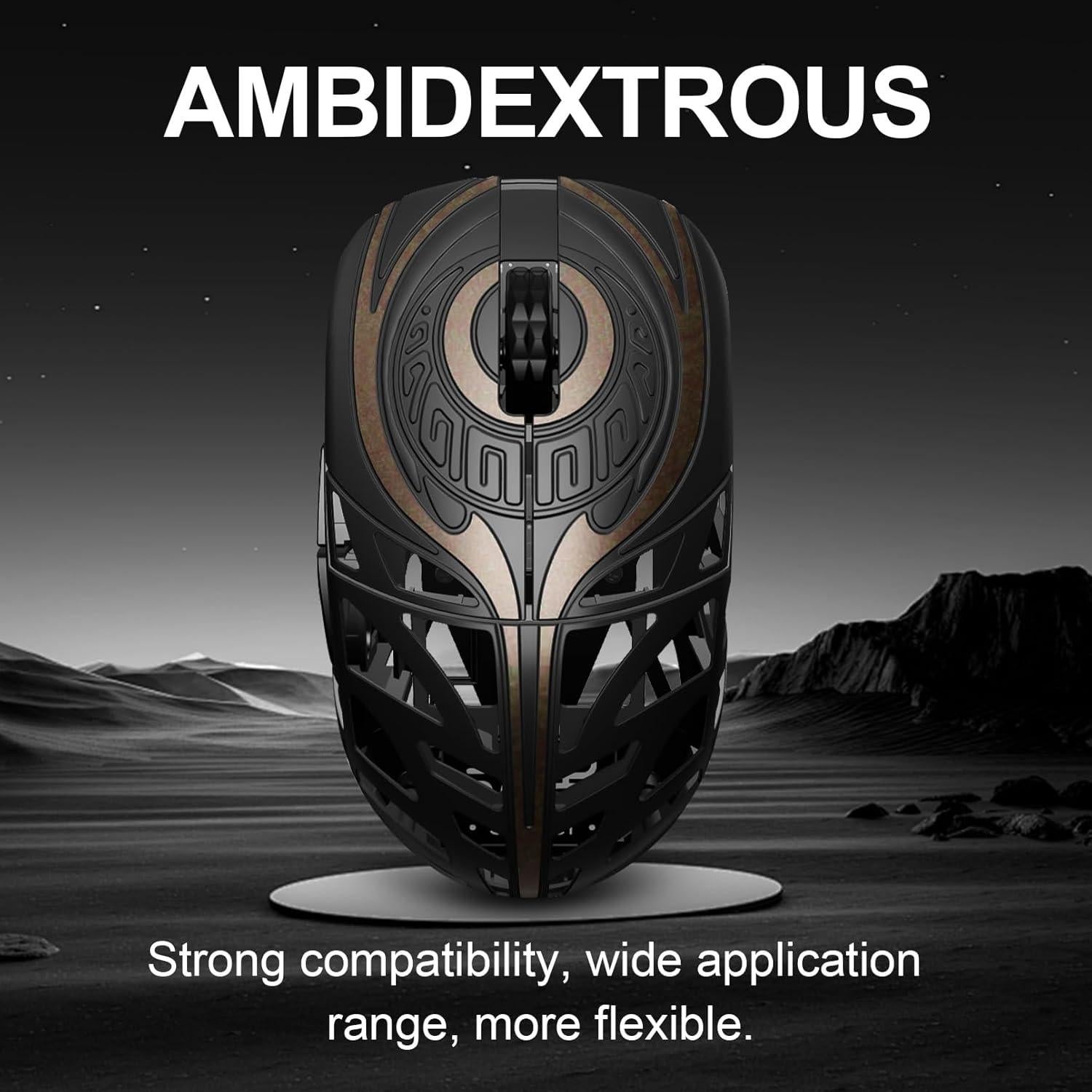 Ratón Gaming Inalámbrico WLMOUSE Strider 45g Magnesio