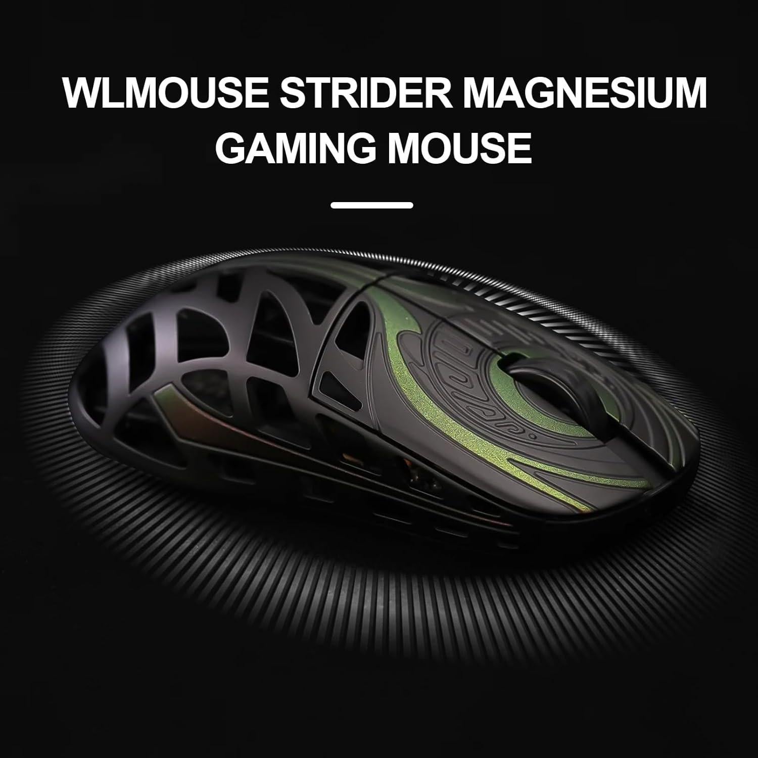 Ratón Gaming Inalámbrico WLMOUSE Strider 45g Magnesio