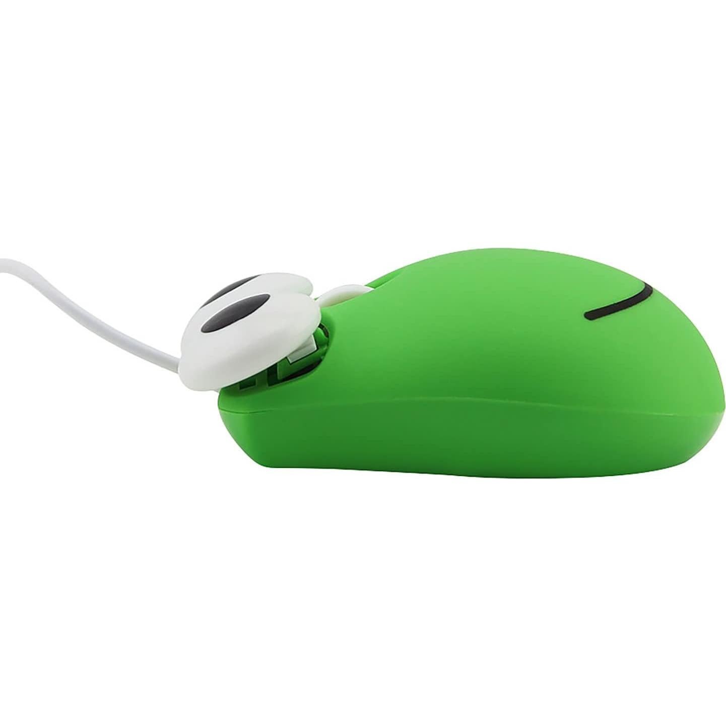 Ratón USB con Cable Sokelinn-six Rana Verde 1600 DPI