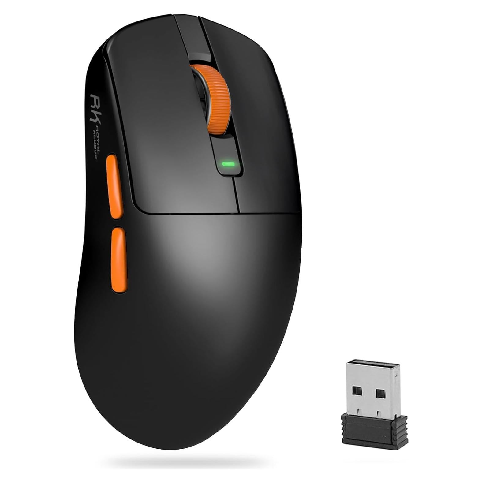 RK ROYAL KLUDGE RK M30 Ratón Inalámbrico 24000 DPI Negro