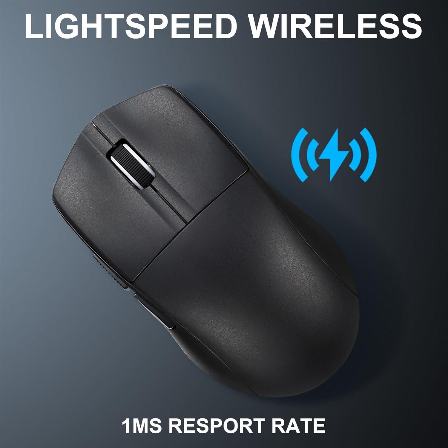 Ratón Gaming Inalámbrico E-YOOSO X-44 26000 DPI Negro