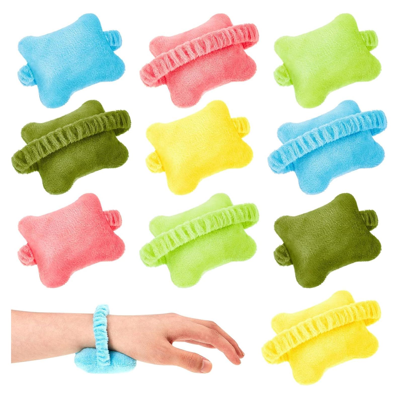 Reposamuñecas Ergonómico Kosiz - 10 Pcs Algodón PP Multicolor