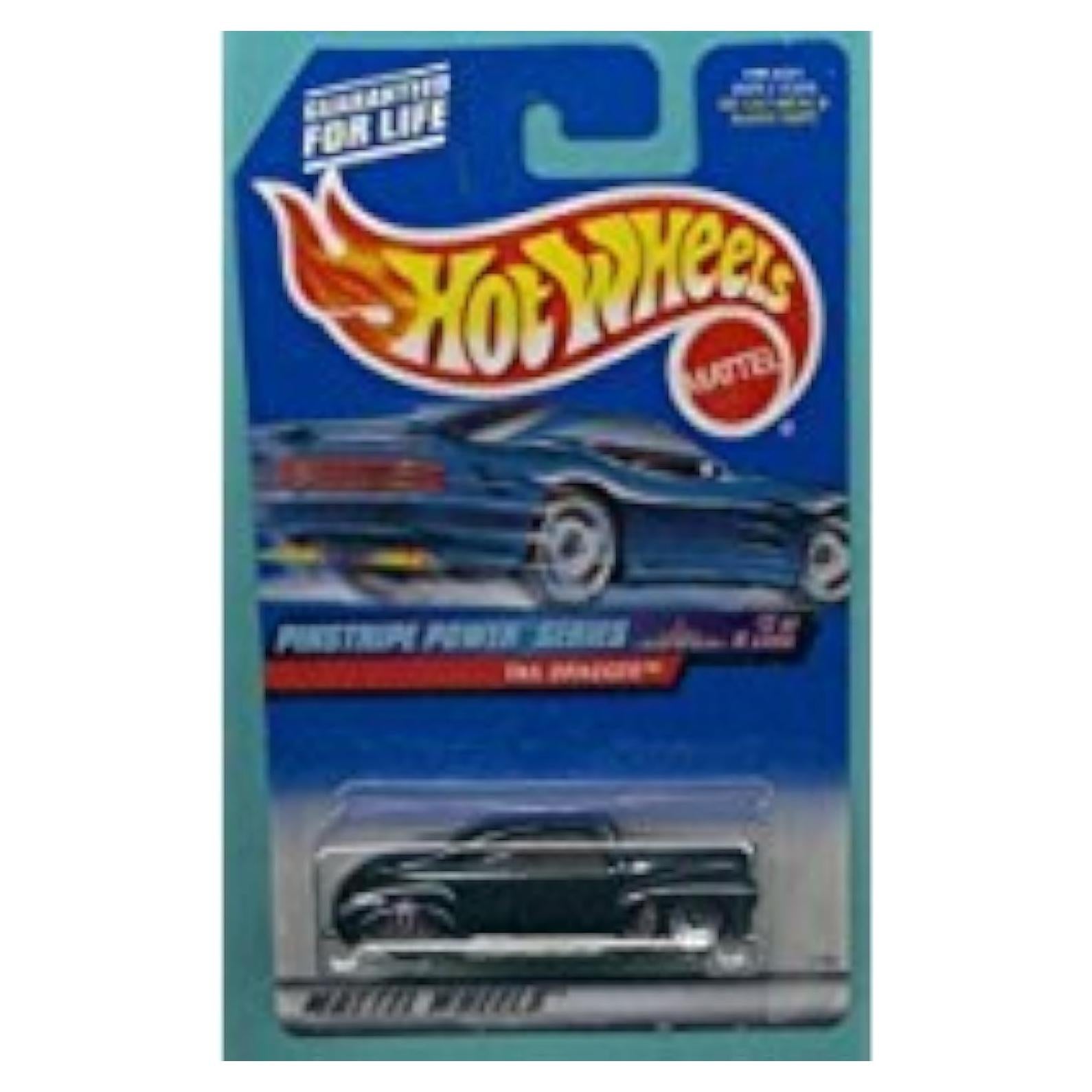 Hot Wheels Mattel 1999 1:64 Pinstripe Power Black Tail Dragger