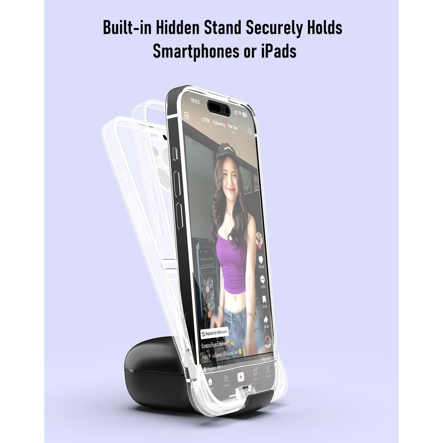 Anillo de Desplazamiento Bluetooth D06PRO - Control Remoto para iPhone/Android/PC