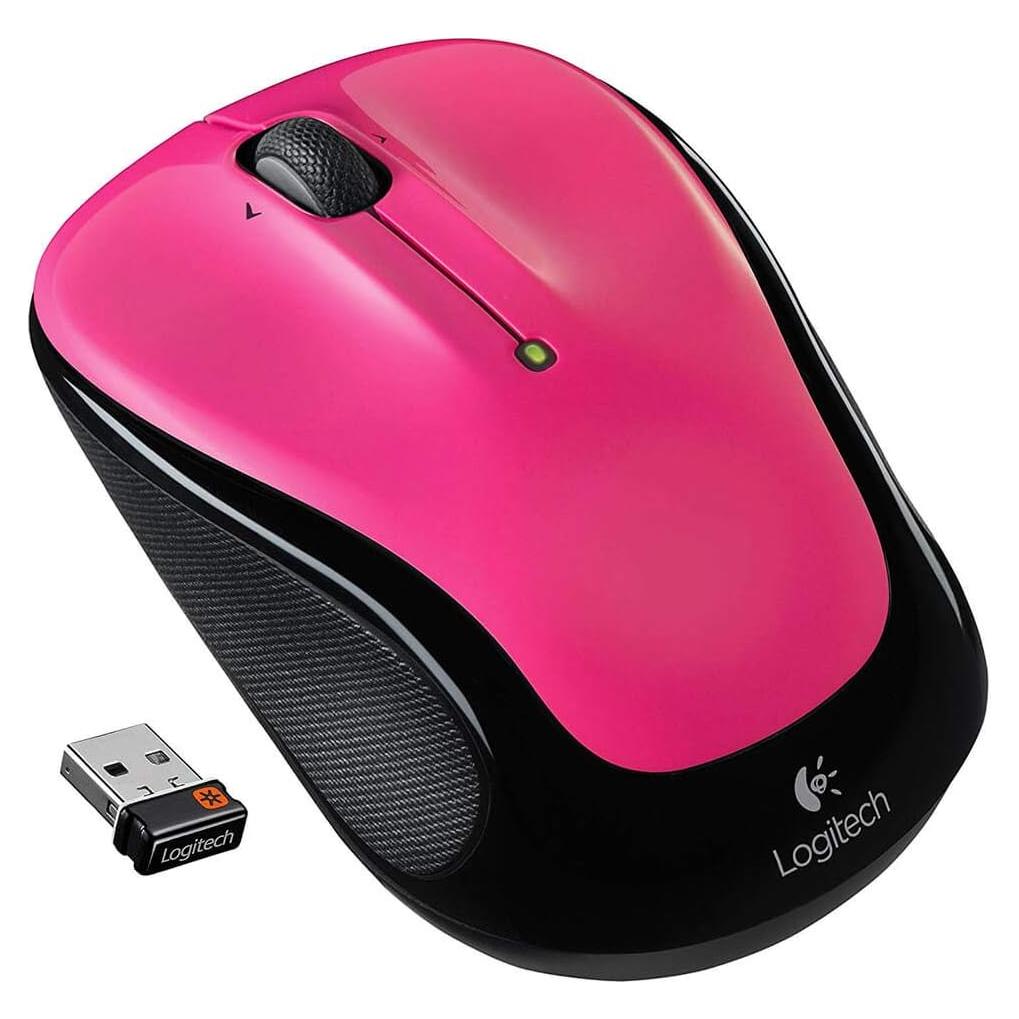 Ratón Inalámbrico Logitech M325 Rosa Brillante - 2.4 GHz