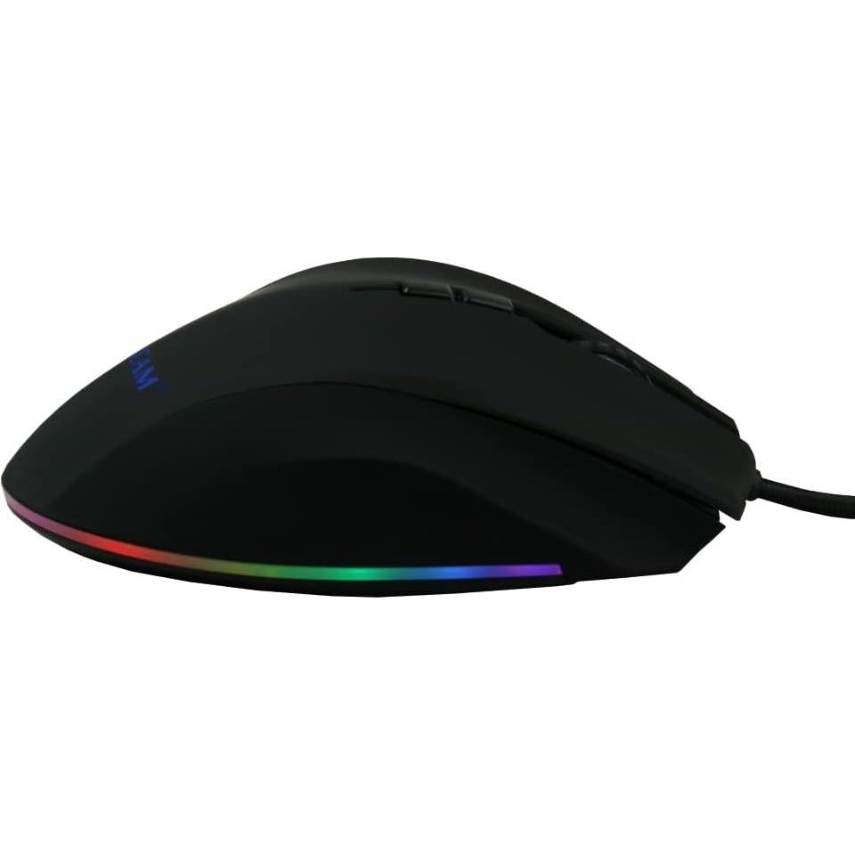 Ratón Gaming Ergonómico Banshee V80 5000 DPI RGB 8 Botones