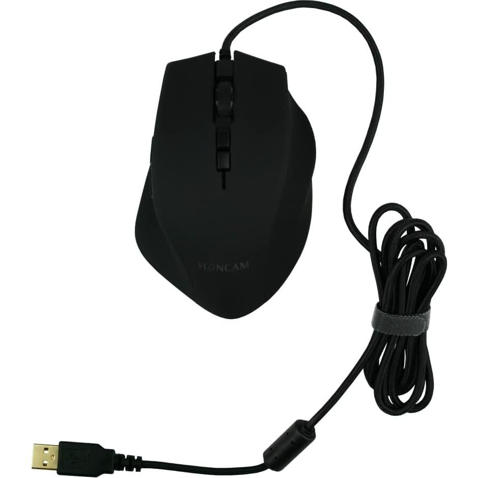 Ratón Gaming Ergonómico Banshee V80 5000 DPI RGB 8 Botones