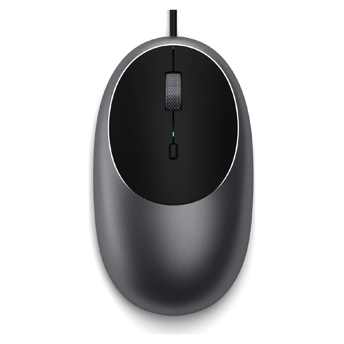 Ratón USB-C Satechi Aluminum C1 - Óptico para Mac y iPad