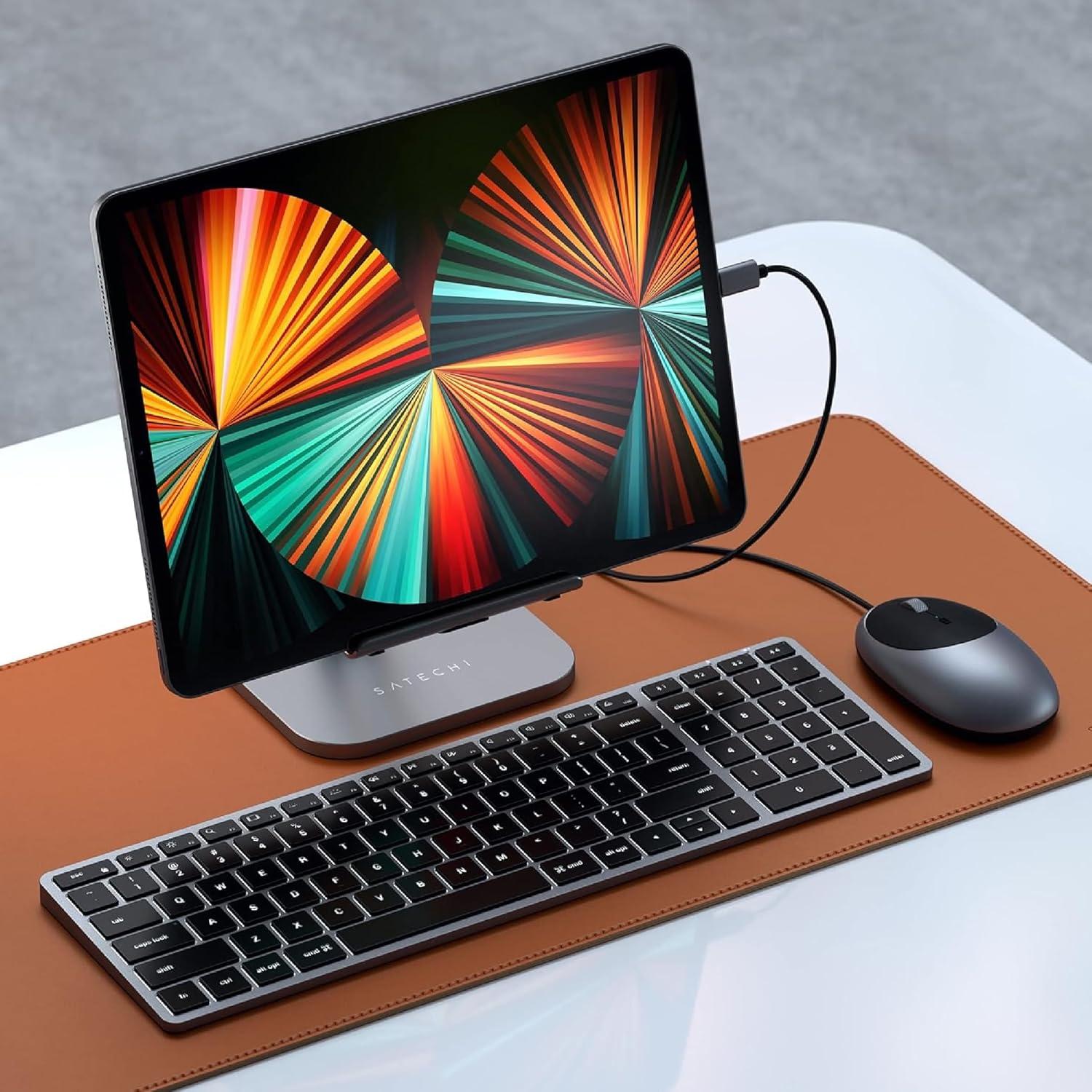 Ratón USB-C Satechi Aluminum C1 - Óptico para Mac y iPad