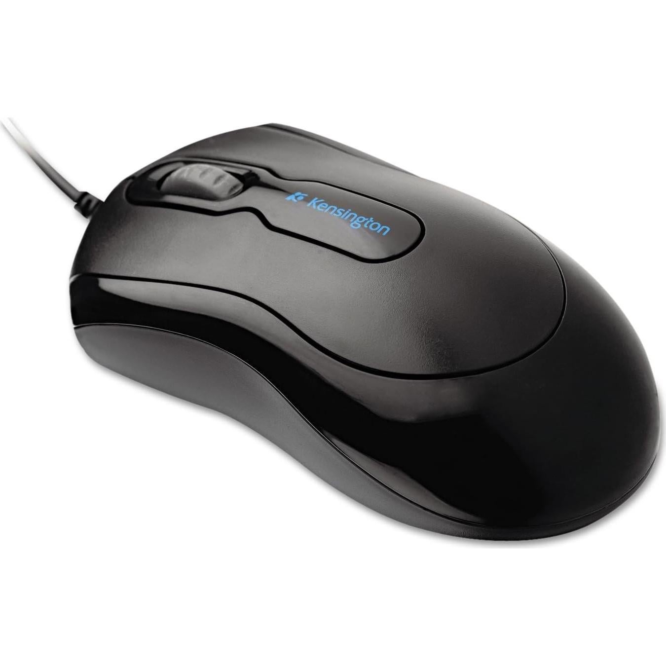 Mouse óptico Kensington K72356US USB Plug and Play Negro