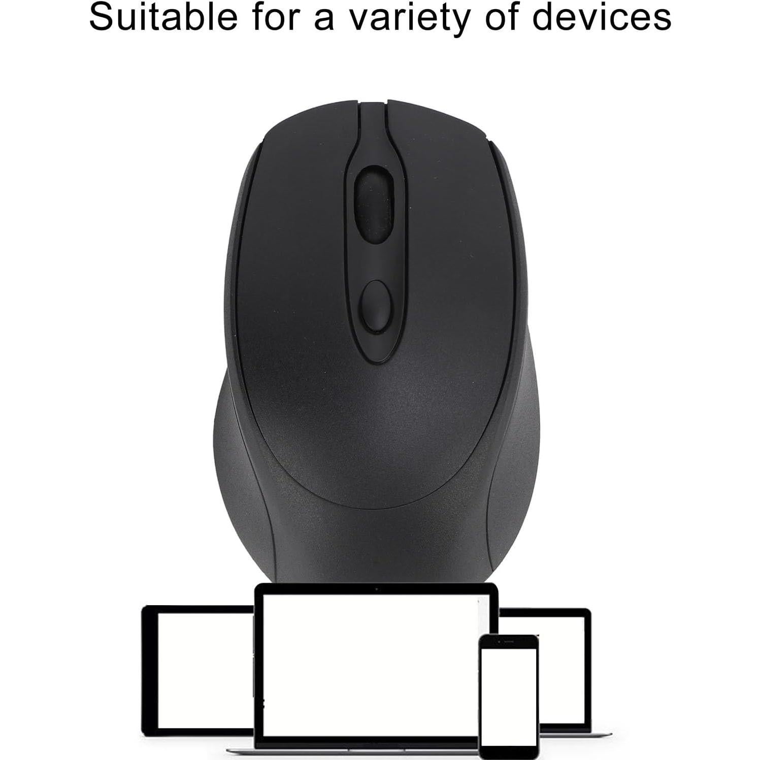 Ratón Inalámbrico Ergonómico XUMIUZIY Bluetooth 5.0 800-1600 DPI