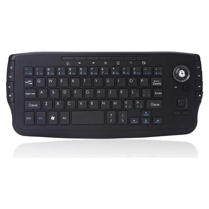 Teclado Inalámbrico Ergonómico JOMAA TK5 con Trackball 1200dpi