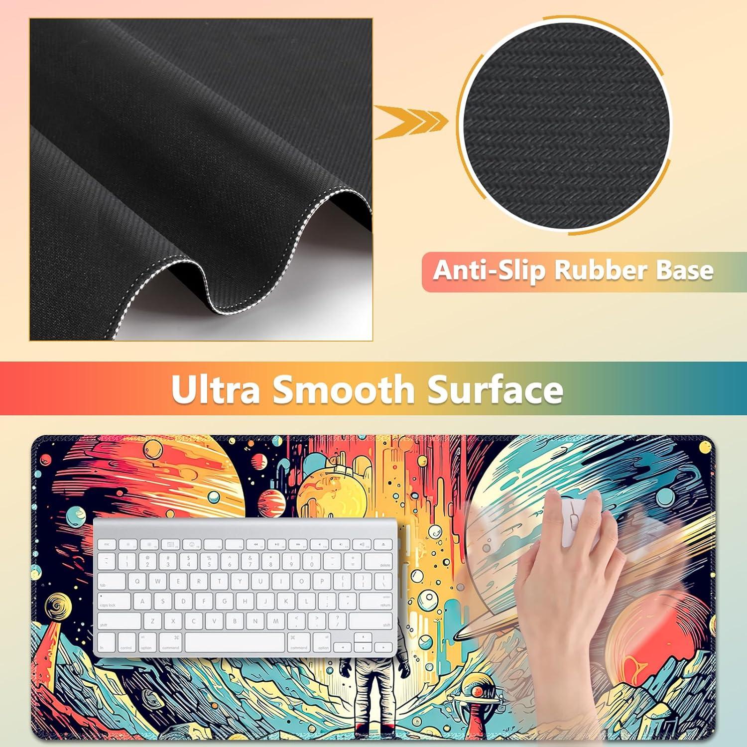 Juego de Alfombrilla de Escritorio AIMSA XXL 4 en 1 Astronauta