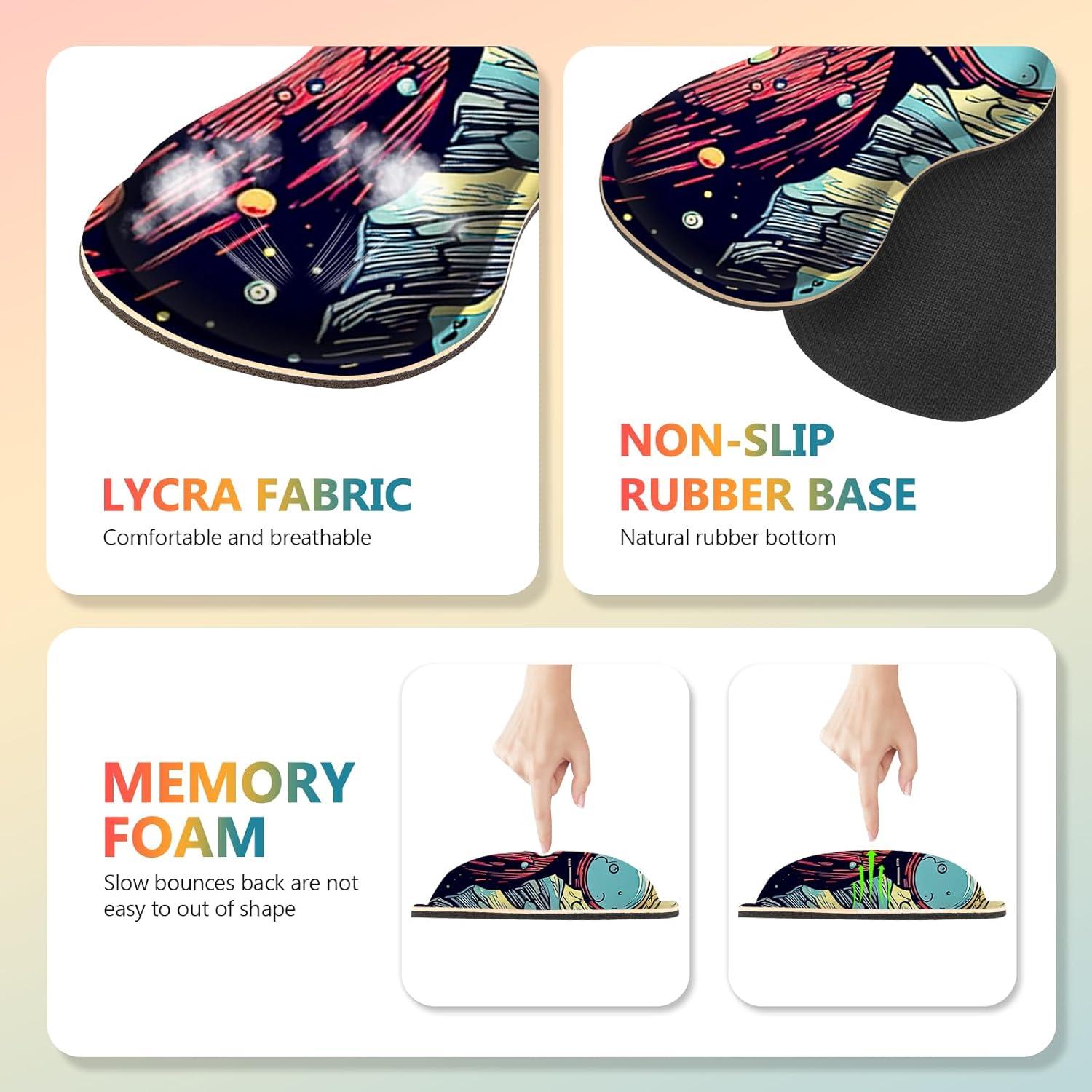 Juego de Alfombrilla de Escritorio AIMSA XXL 4 en 1 Astronauta