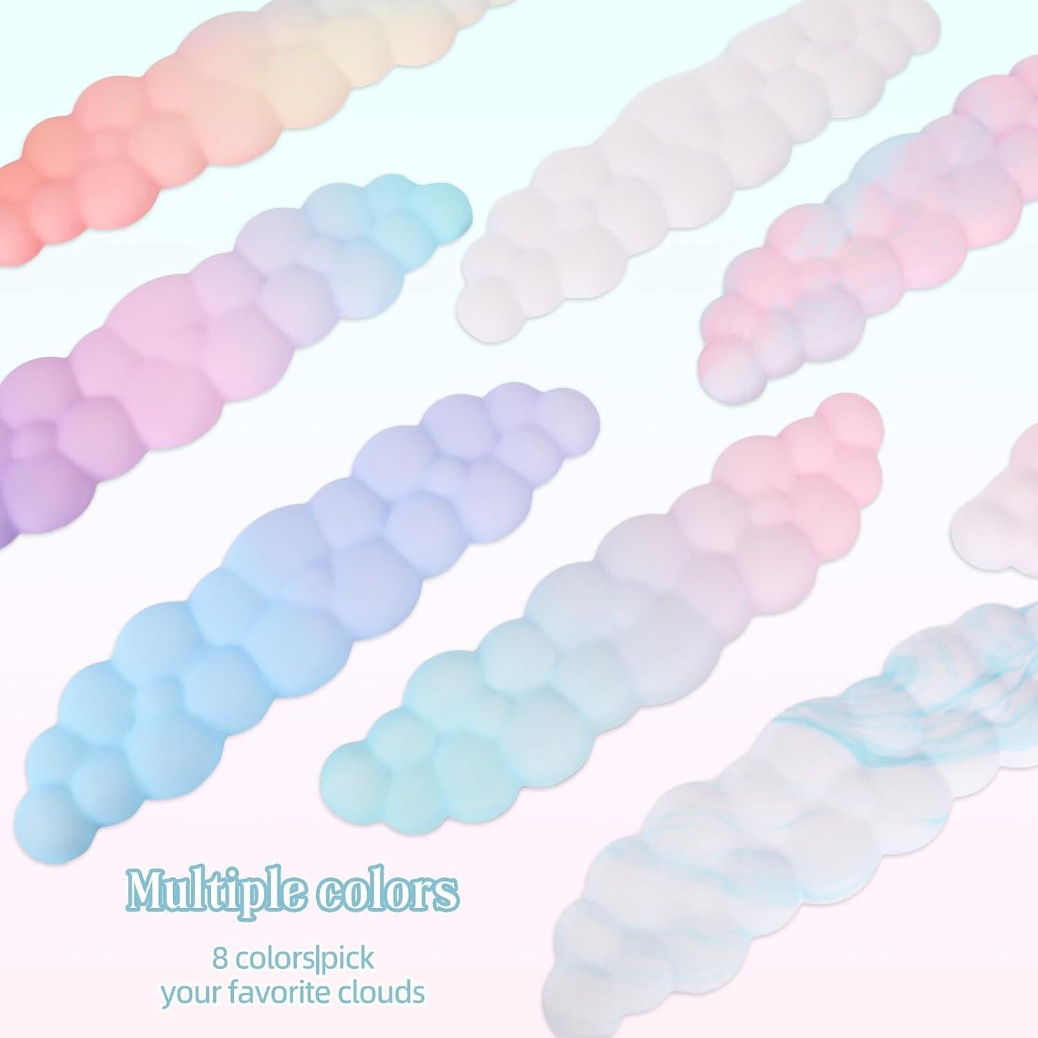 Reposamuñecas ergonómico Tesrin en forma de nube 3 en 1