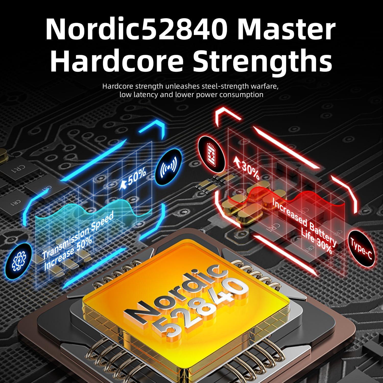 RATÓN GAMING INALÁMBRICO ATTACK SHARK R6, 38g, 42000 DPI