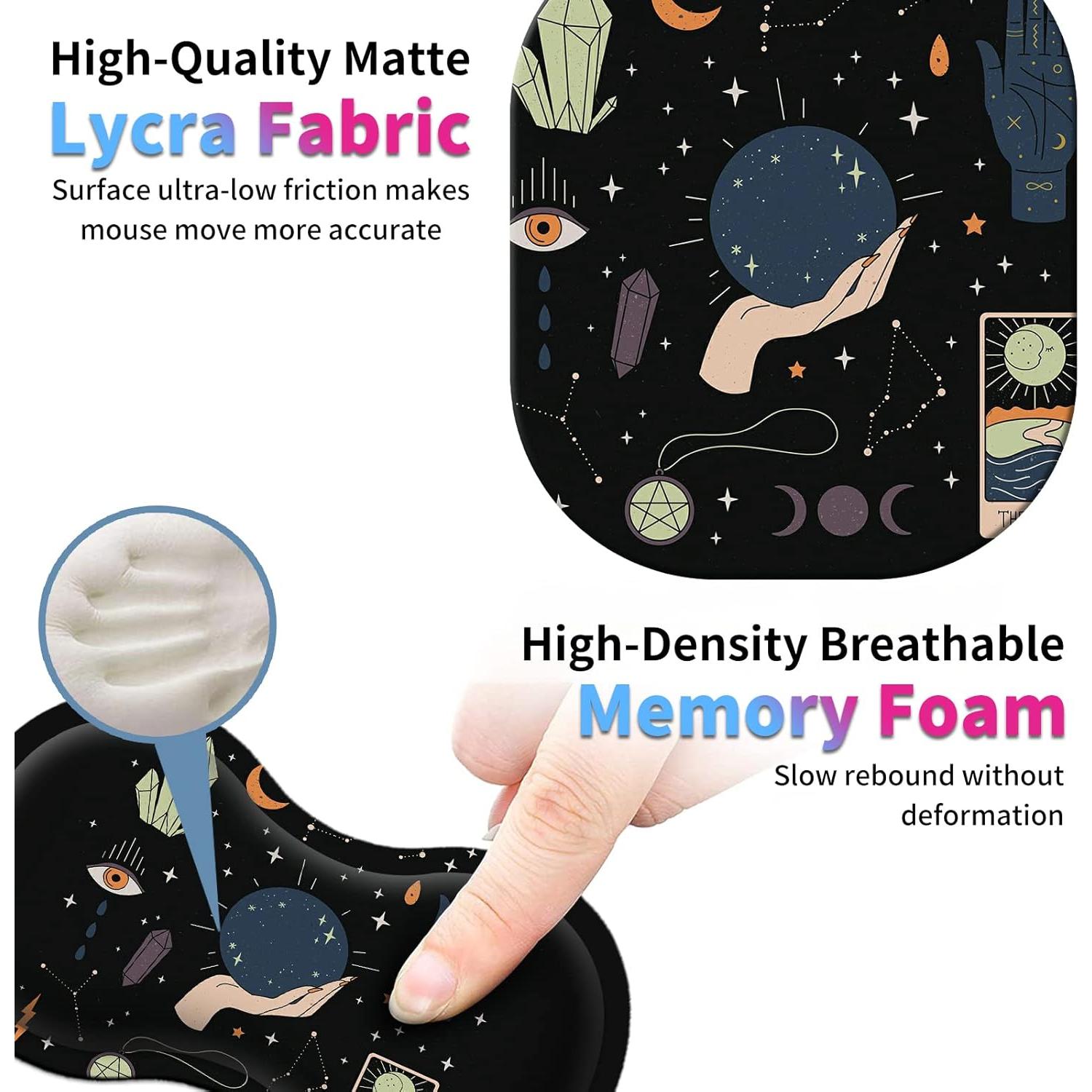 Juego de Alfombrilla de Ratón Pequeña 3 en 1 Ergonómico Ouija